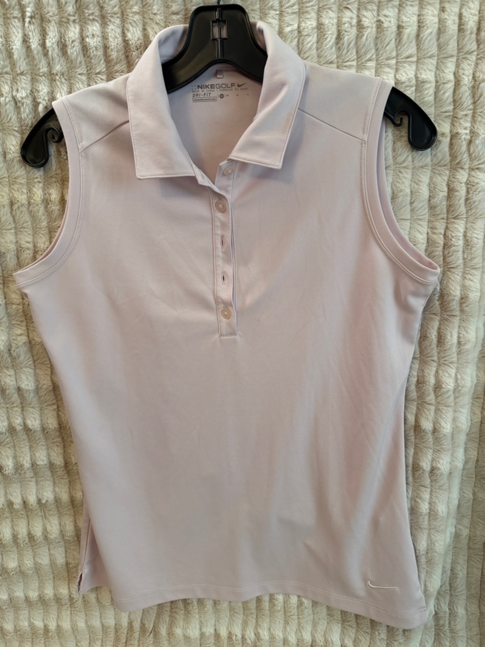 Nike Golf Women’s Sleeveless Polo Tank Top - Light Lavender